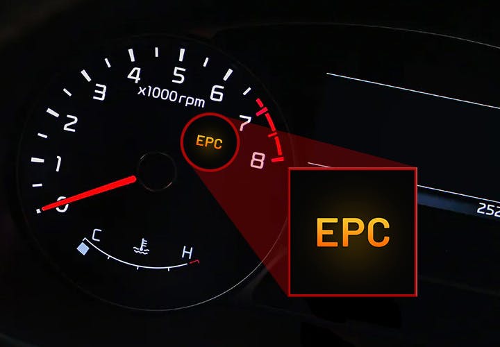 Luz de advertencia de EPC: ¿Qué significa y cómo solucionarlo?